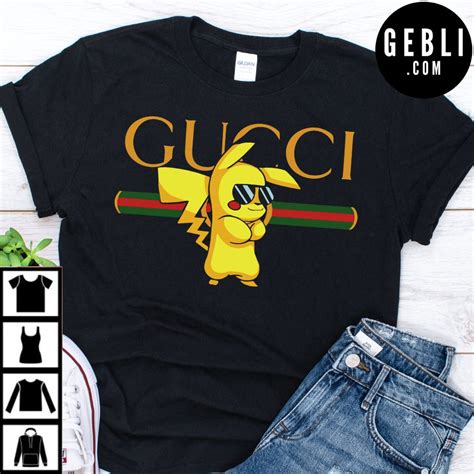 gucci pikachu shirt